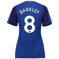 everton home shirt 201718 womens with barkley 8 printing blue