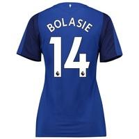 Everton Home Shirt 2017/18 - Womens with Bolasie 14 printing, Blue