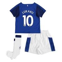 everton home infant kit 201718 with lukaku 10 printing blue