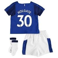 Everton Home Baby Kit 2017/18 with Holgate 30 printing, Blue