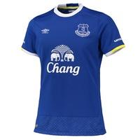 Everton Home Shirt 2016/17 - Womens, Blue