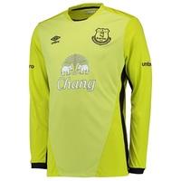 everton goalkeeper home shirt 201617 green