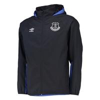 everton training shower jacket galaxydazzling blue blue