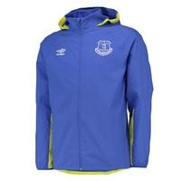 everton training shower jacket dazzling bluesulphur spring blue