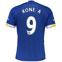 Everton Home Baby Kit 2016/17 with Kone.A 9 printing, Blue