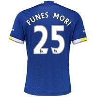 Everton Home Baby Kit 2016/17 with Funes Mori 25 printing, Blue