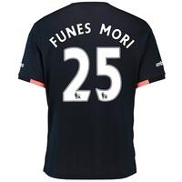 Everton Away Baby Kit 2016/17 with Funes Mori 25 printing, Black