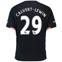 Everton Away Baby Kit 2016/17 with Calvert-Lewin 29 printing, Black