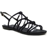 evento czarne rzymianki womens sandals in black