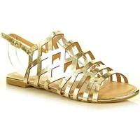 evento zote metaliczne rzymianki womens sandals in multicolour