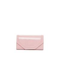 Eva Pink Patent Clutch Bag
