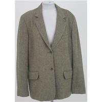 Evan-Picone: Size 16: brown fleck smart jacket