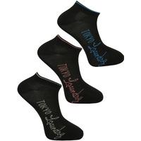Eve (3 Pack) Assorted Trainer Socks in Grey / Pink / Blue  Tokyo Laundry