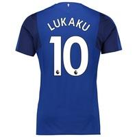 everton home shirt 201718 with lukaku 10 printing blue