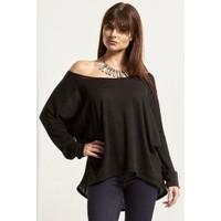 Eva Off Shoulder Hi Lo Jumper