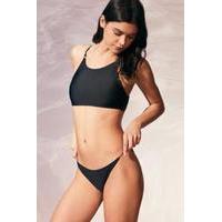 Evil Twin Asher Cheeky Bikini Bottom, BLACK