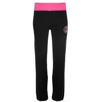 everlast fold over interlock pants womens