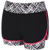 every second counts black quick dry shorts work it womens shorts in bl ...
