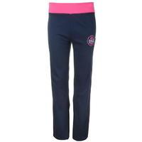 Everlast Fold Over Interlock Pants Womens