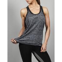 EVA Over-Vest Ladies Gym Top / Gritted Black : XSmall