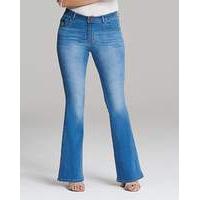 Eve Bootcut Jeans Short