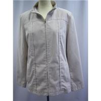 ewm pure classics size 14 beige jacket