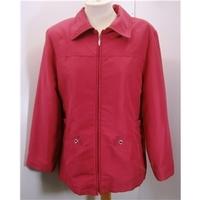 ewm 12 pink ewm size 12 bright pink casual jacket coat