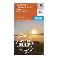 explorer active 199 lampeter tregaron llan non map with digital versio ...