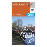 Explorer Active 222 Rugby & Daventry Map With Digital Version