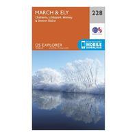 Explorer 228 March & Ely Map With Digital Version