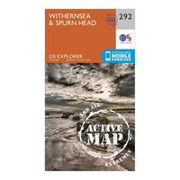 Explorer Active 292 Withernsea & Spurn Head Map With Digital Version