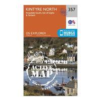 Explorer Active 357 Kintyre North Map With Digital Version