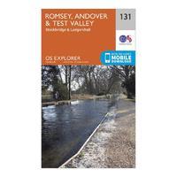 Explorer 131 Romsey, Andover & Test Valley Map With Digital Version