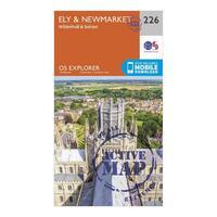 Explorer Active 226 Ely & Newmarket Map With Digital Version