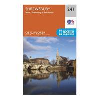 Explorer 241 Shrewsbury, Wem, Shawbury & Baschurch Map With Digital Version