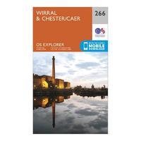 Explorer 266 Wirral & Chester Map With Digital Version