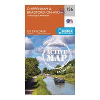 explorer active 156 chippenham bradford on avon map with digital versi ...