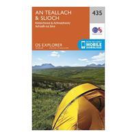 Explorer 435 An Teallach & Slioch Map With Digital Version