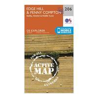 Explorer Active 206 Edge Hill & Fenny Compton Map With Digital Version