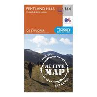 explorer active 344 pentland hills map with digital version