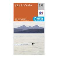 Explorer 355 Jura & Scarba Map With Digital Version