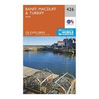 Explorer 426 Banff, Macduff & Turriff Map With Digital Version