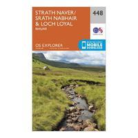 Explorer 448 Strath Naver & Loch Loyal Map With Digital Version