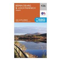 Explorer 436 An Teallach & Slioch Map With Digital Version