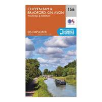 Explorer 156 Chippenham & Bradford-on-Avon Map With Digital Version