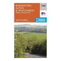 explorer 144 basingstoke alton whitchurch map with digital version