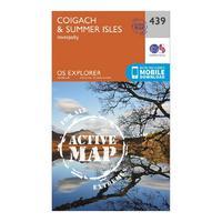 Explorer Active 439 Coigach & Summer Isles Map With Digital Version