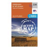 explorer active 238 east dereham aylsham map with digital version