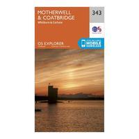 Explorer 343 Motherwell & Coatbridge Map With Digital Version