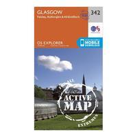 Explorer Active 342 Glasgow Map With Digital Version